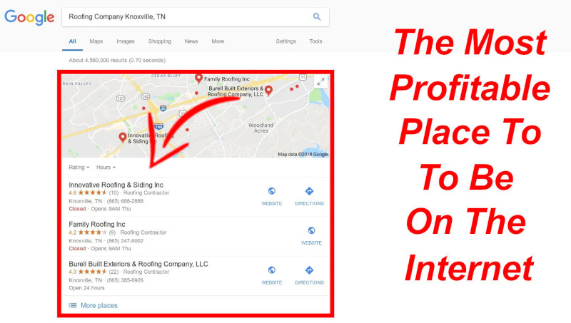 Google Maps: the most profitable place to be on the Internet for local businesses